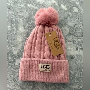 UGG Blush Cable Knit Beanie